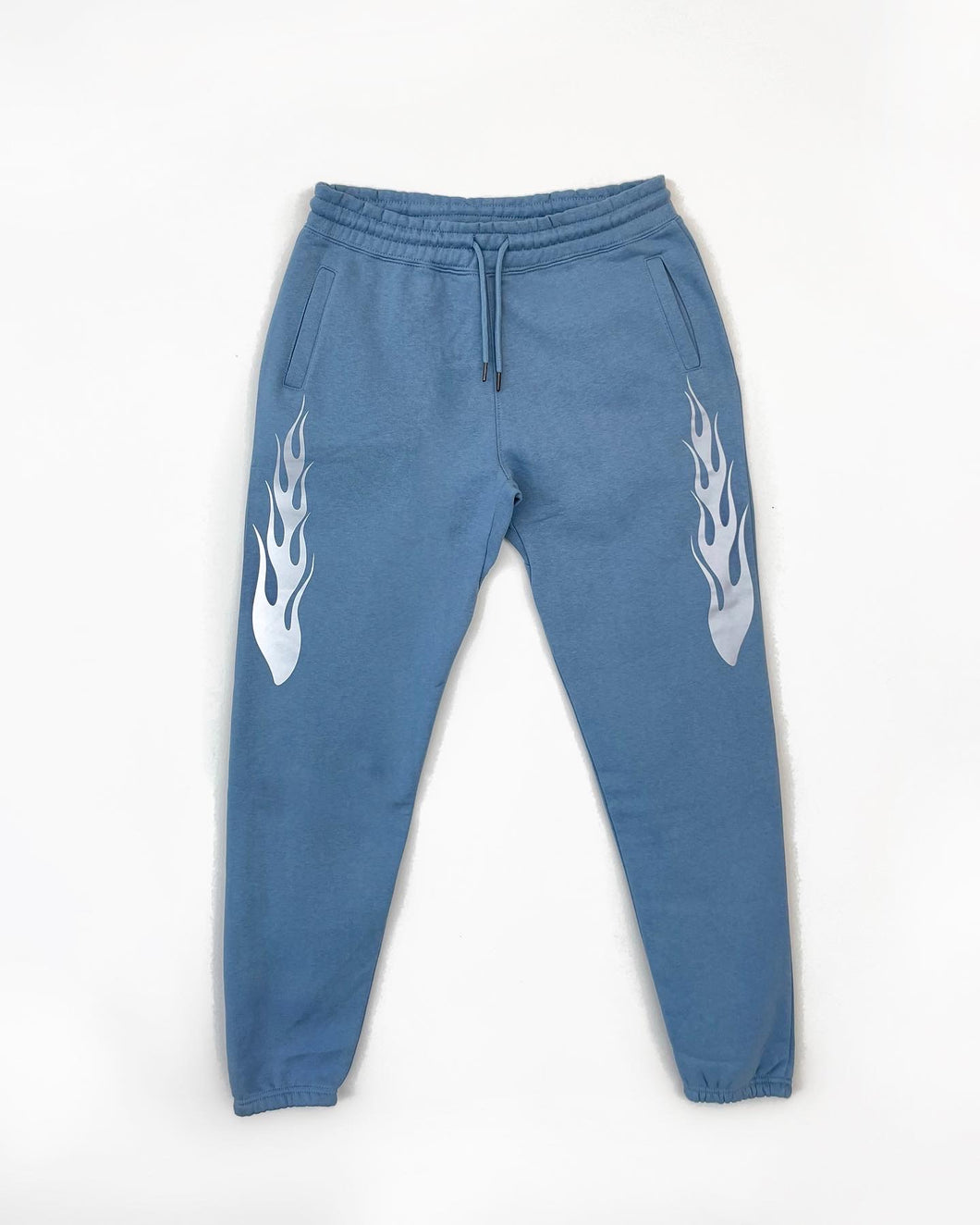 SELFISH FLAME PANTS  - SELFISH SOCIETY BLUE